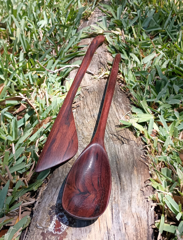 spoon and spatula made of katalox wood - v1 -04-13-2025 - , Sarasota, FL