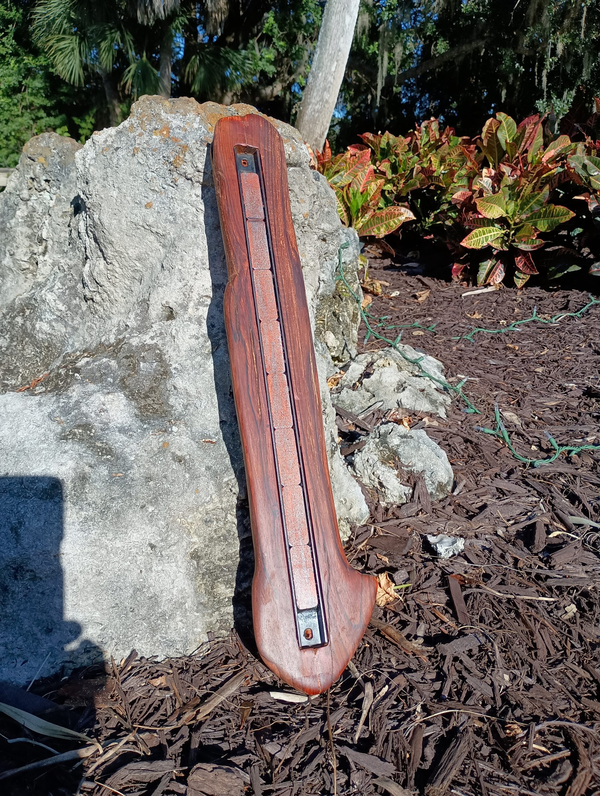 Cocobolo Magnetic Knife Holder -- Christmas 2025